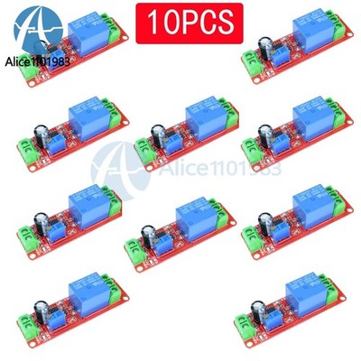10PCS NE555 12V Adjustable Disconnect / Connection Time Delay Relay Timer Switch
