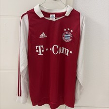 Original Bayern München 2003/2004 Trikot Gr. M Langarm Shirt Jersey T-Com 