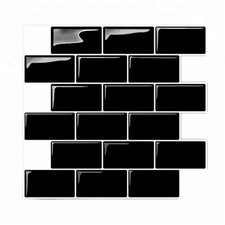 2X(Adesivi murali 3D mattonelle per cucina bagno backsplash zia-piastrella2998