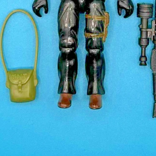 Vintage G.I. Figura de acción Joe Tunnel Rat (V1) 1987 100 % completa Hasbro ARAH Foto 3 de 3