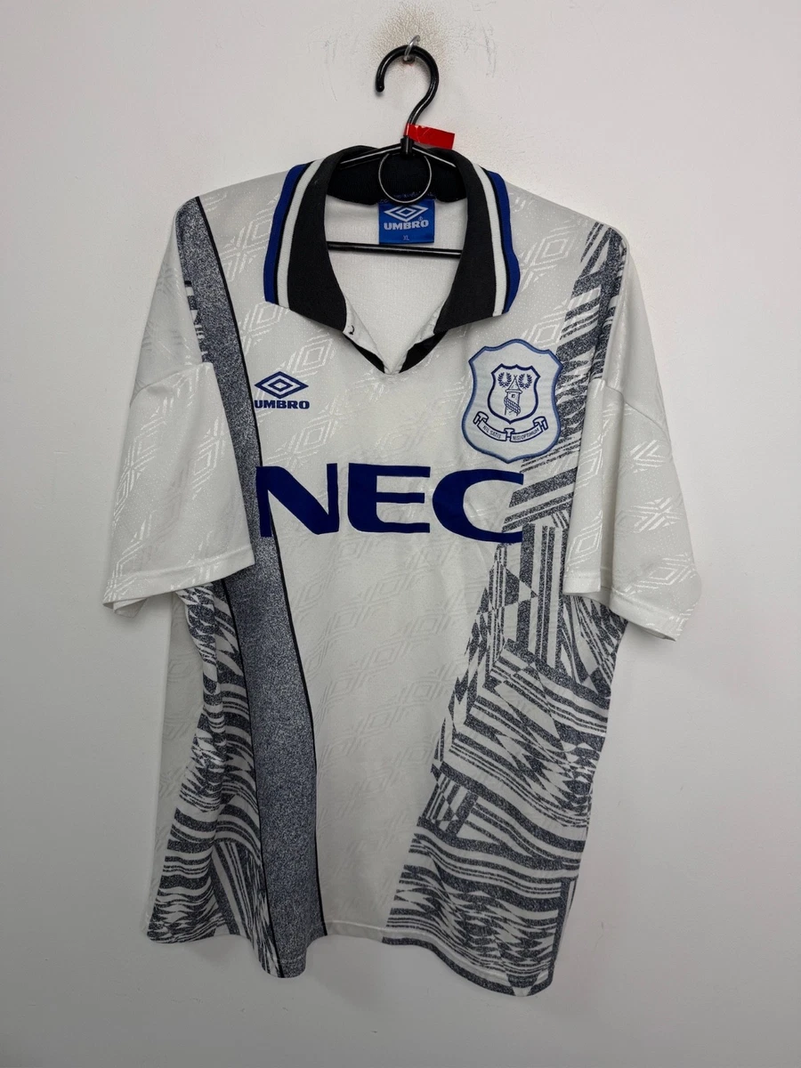 Everton Umbro Away Memorabilia Football Shirts (English Clubs) for