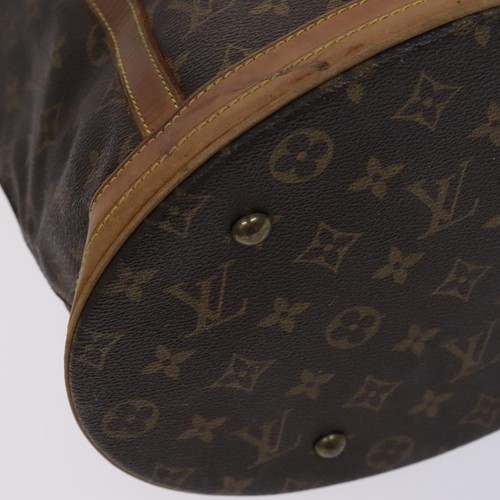 Borsa a tracolla Louis Vuitton Monogram Bucket GM M42236 LV originale IN060 - Foto 9 di 20