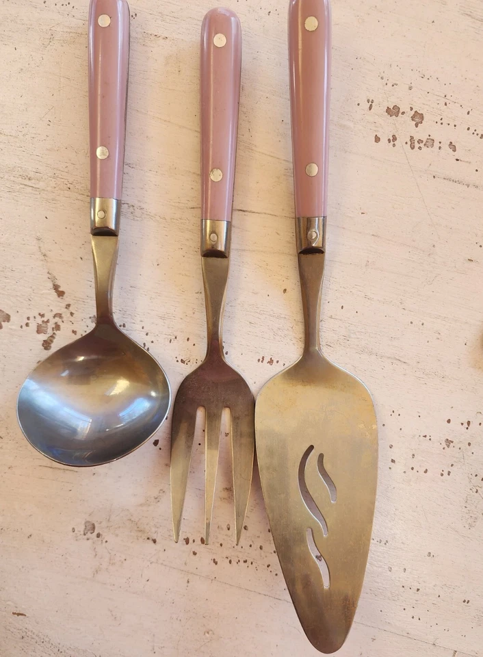 Juego de servir de 3 piezas con mango de acero inoxidable ROSA Lifetime Paris Splendor Tailandia Foto 2 de 4