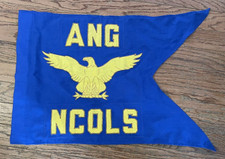 RARE Vintage U.S. Air Force National Guard ANG NCO Leadership School Flag Guidon