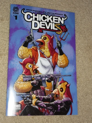 Chicken Devils #1 Aftershock Comics Ambassador Exclusive Variant Cover 2022