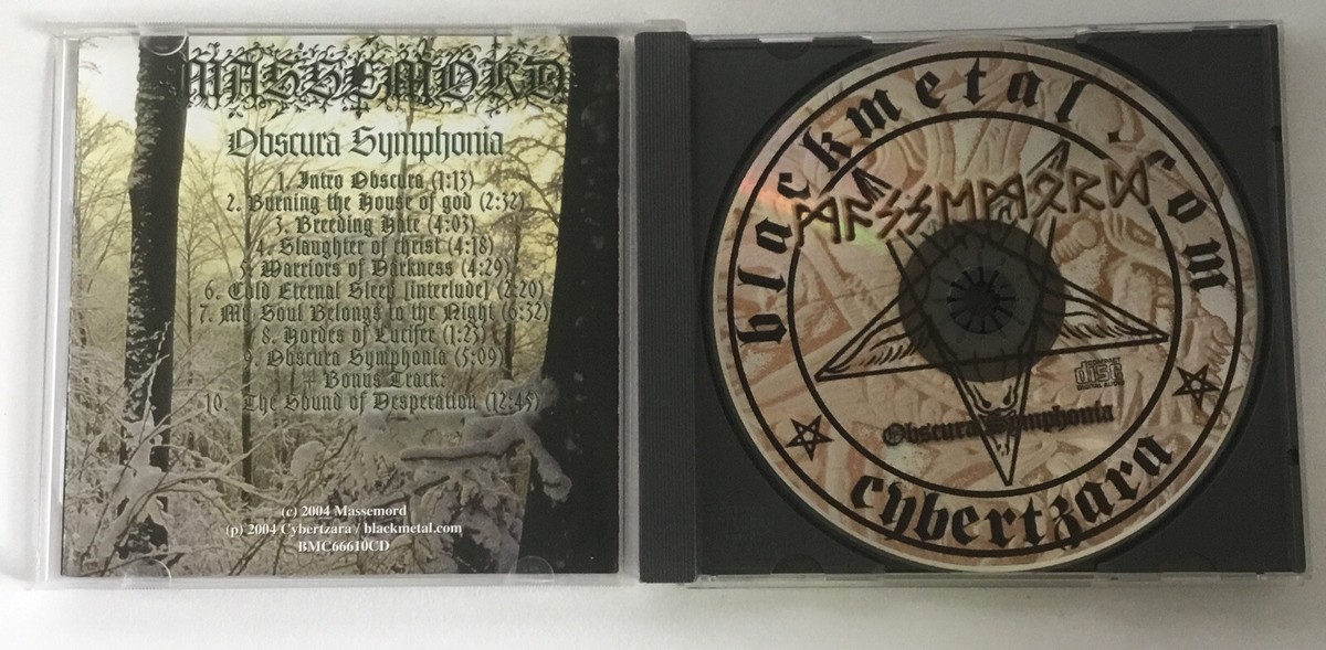 【ラプンツェル様用】MASSEMORD / Obscura Symphonia Massemord - Obscura Symphonia CD Used | eBay