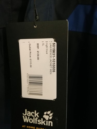 Jack Jack Wolfskin Jacket Lawrence Mens Wolfskin 58WZn6xZ