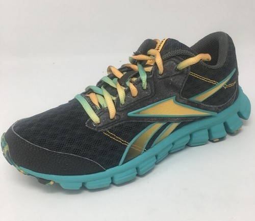 REEBOK Black Green Yellow SmoothFlex 