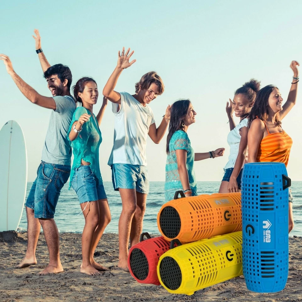 Rechargeable Portable waterproof Speaker Outdoor Wireless Loud w/ Bluetooth - Image 3 of 4