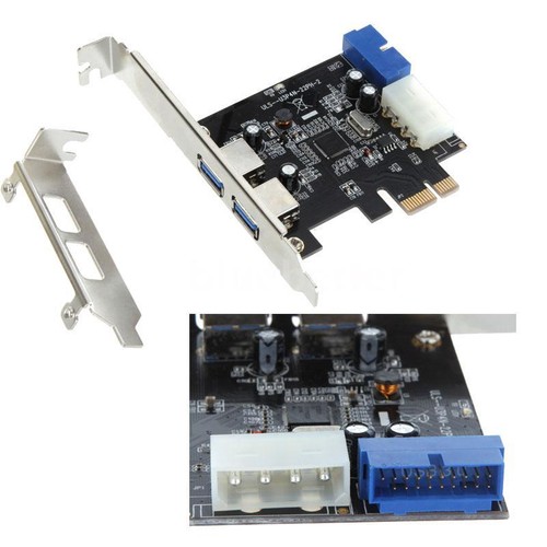USB3.0 Super Speed 2-Port SATA 5Gbps 19-pin Internal PCI Express Controller Card - Picture 9 of 11