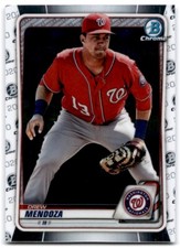 2020 Bowman Chrome Prospect Drew Mendoza Washington Nationals #BCP-71