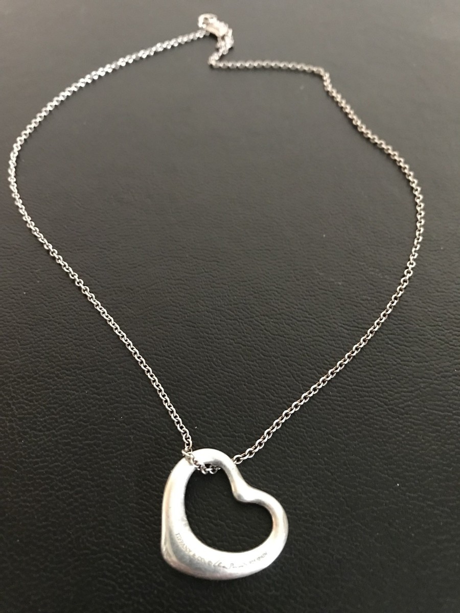 ネックレス・ペンダント Tiffany&Co. 10660084 ELSA PERETTI OPEN HEART PENDANT 22mm TIFFANY & CO. ELSA PERETTI OPEN HEART PENDANT 22mm 18K