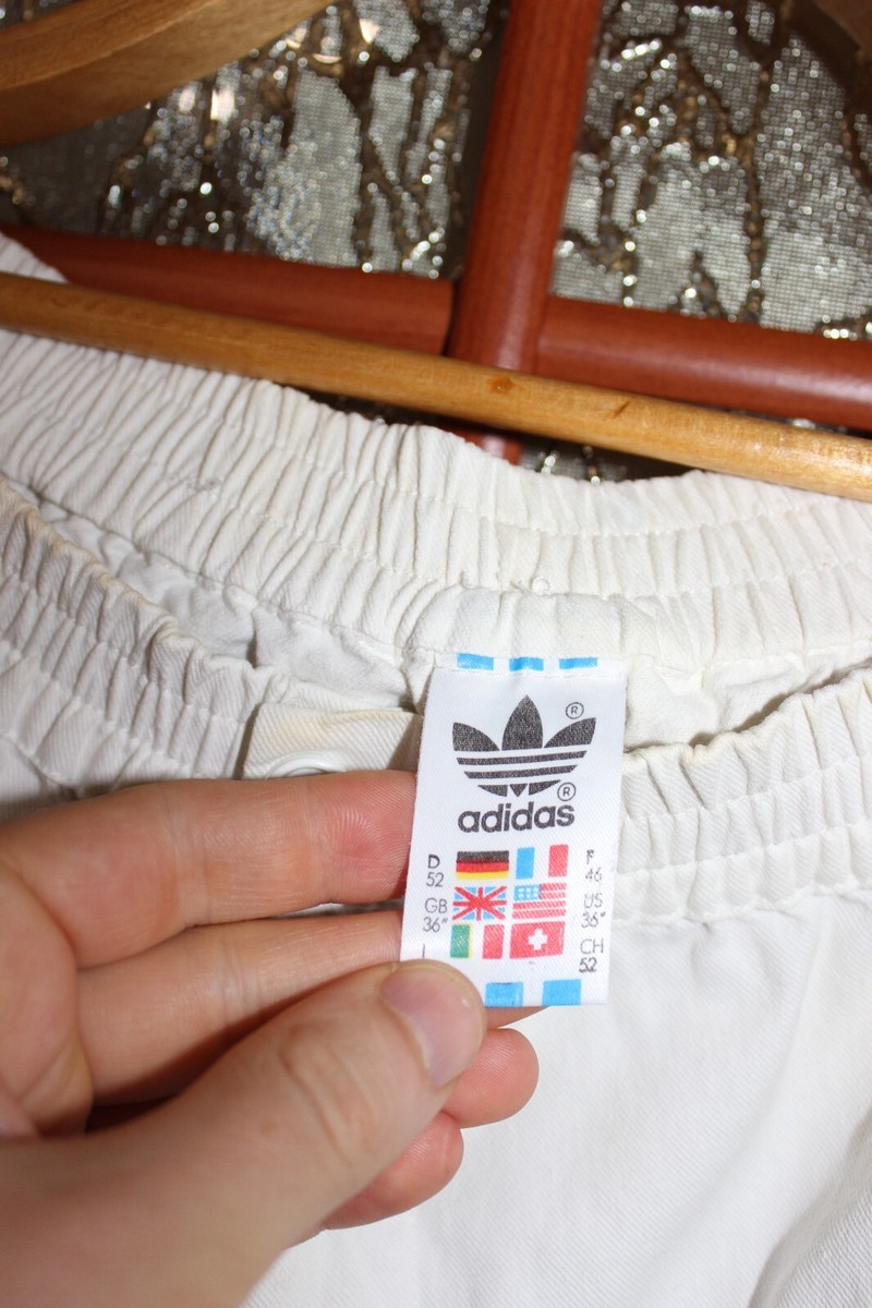 Vintage 1990's Adidas Stefan Edberg series cotton Tennis Shorts