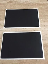 Cover up decals to blackout warning labels on sun visors Corvette GM Camaro