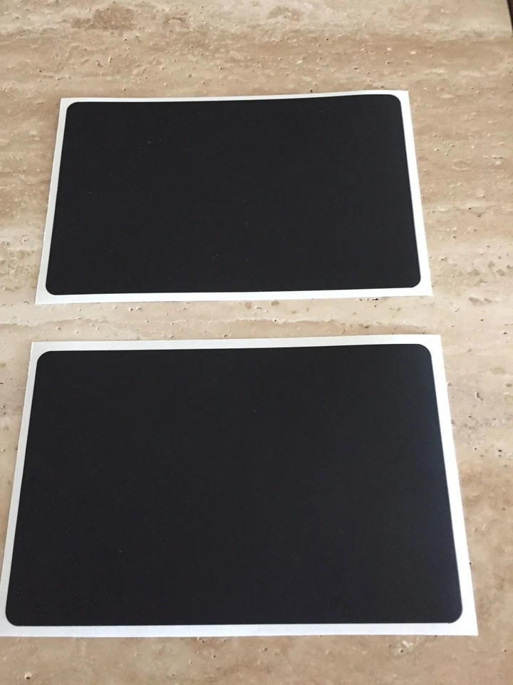 Солнцезащитный козырек Audi Q3 - Q6 ++ 2017-25 Porsche Macan прикрытие 2 наклейки предупреждающая этикетка - Изображение 2 из 3