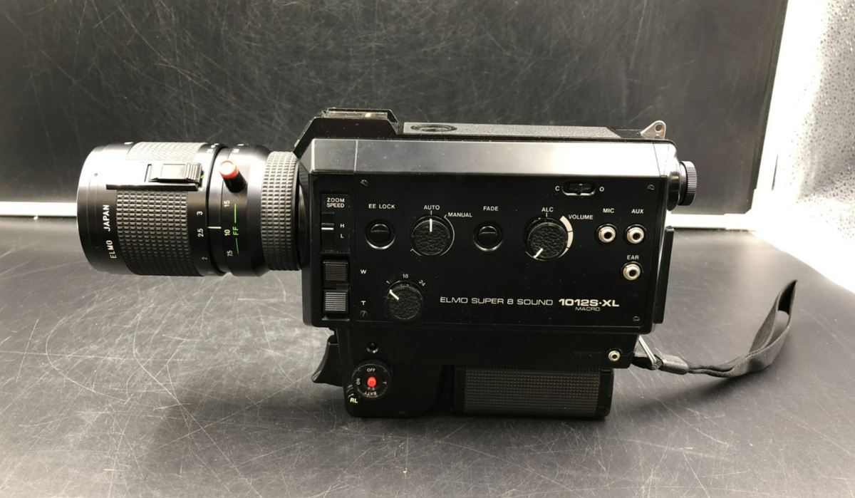 Vintage ELMO Super 8 Sound 1012S-XL Macro Movie Camera w