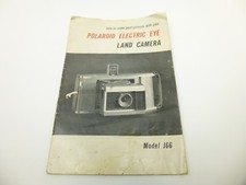 Rare - Vintage Polaroid Electric Eye Land Camera Model J66 Manual