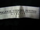 VALERIE STEVENS PETITES STRETCH Black Pants Slacks Career Church 14P NWT NEW $86 — photo 6