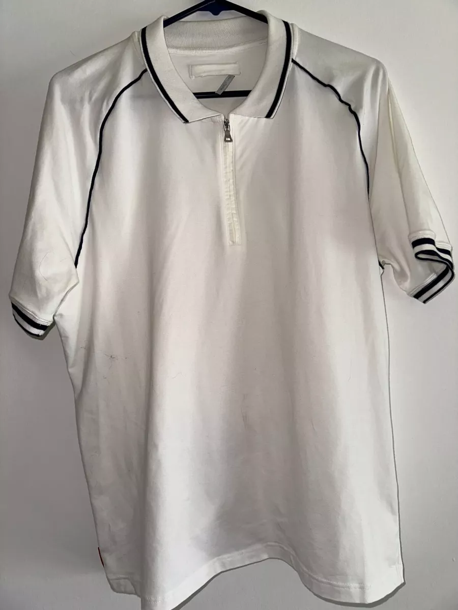 Prada top white polo