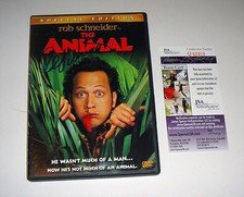 Comic Actor Rob Schneider SIGNED The Animal DVD PROOF JSA ERT FREE SHIPPING