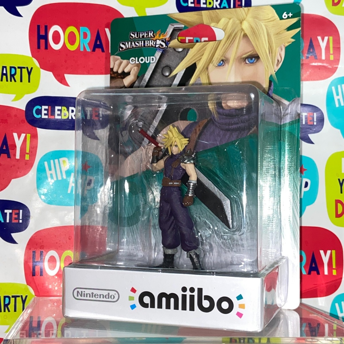 Cloud Amiibo Final Fantasy Super Smash Bros Nintendo