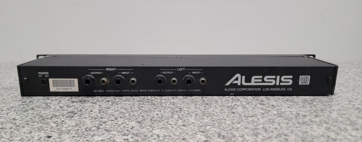 パラメトリックイコライザー alesis MICRO EQ ALESIS通電OK