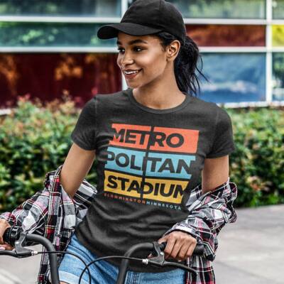 Metropolitan Stadium Minneapolis Short-Sleeve Unisex T-Shirt - Bygone Brand
