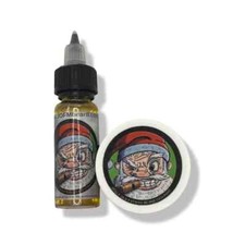 Dirty Snow Signature Cigar Beard Butter and Oil Combo - by Jolly Old Fat Man Bea