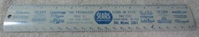 Vintage Metal SEARS Ruler Silvertone, Coldspot, Craftsman, GoldBond, Hercules