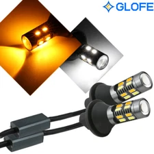 GLOFE LED Turn Signal Lights Switchback 3157 for Chevy Silverado 1500 1999-2013