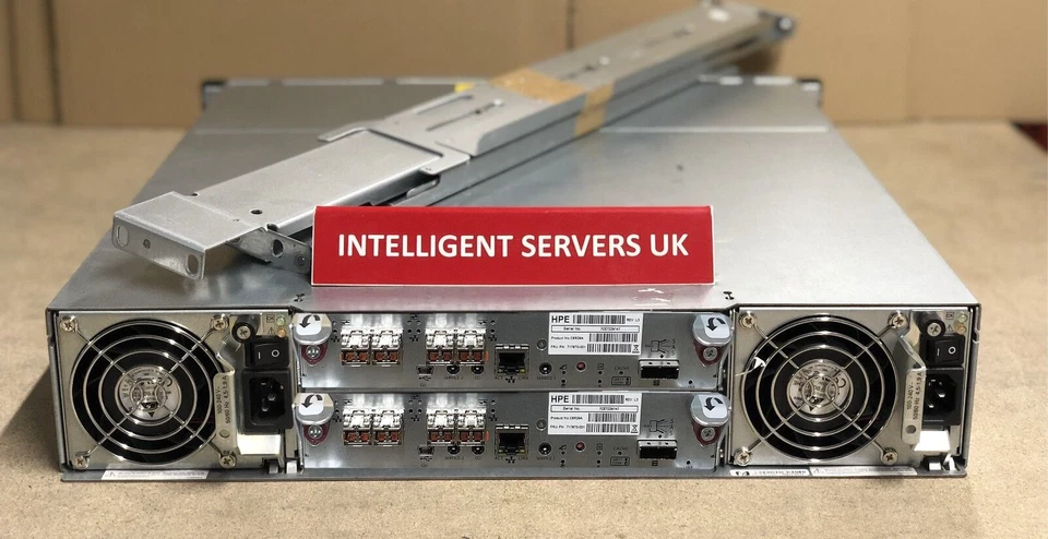 HP MSA 2040 10GBit iSCSI 16GB FC 8.4TB 6x 600GB 15K & 6x 800GB SSD 12G SAS SAN - Image 2 of 2