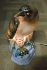 50s 60s Smoke Absorber Aerozon Lamp Porcelain Falcon Vintage