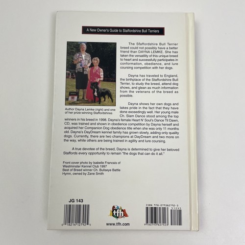 New Owners Guide To Staffordshire Bull Terriers by Dayna Lemke - 2005 Hardcover - Picture 2 of 14
