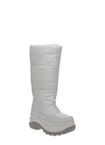 white cold weather boots
