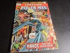 POWER MAN #18 AWESOME 1ST APPEARANCE OF COTTONMOUTH MISSING VALUE STAMP !!