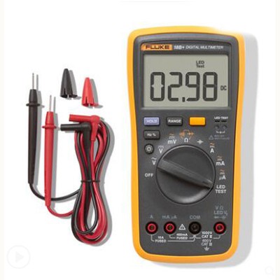 1 Stück FLUKE 17B+Digital Multimeter Meter Tester DMM mit TL75-Messleitungen  ML