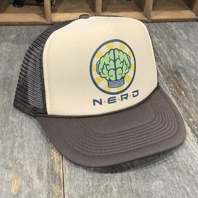 Nerd Neptunes Trucker Hat Vintage Style Snapback Cap N E R D Pharrell Brown Ebay
