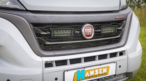 Kühlergrill LED Fernscheinwerfer passend für Fiat Ducato 2022-2023 Knaus Tabbert - Bild 7 von 13