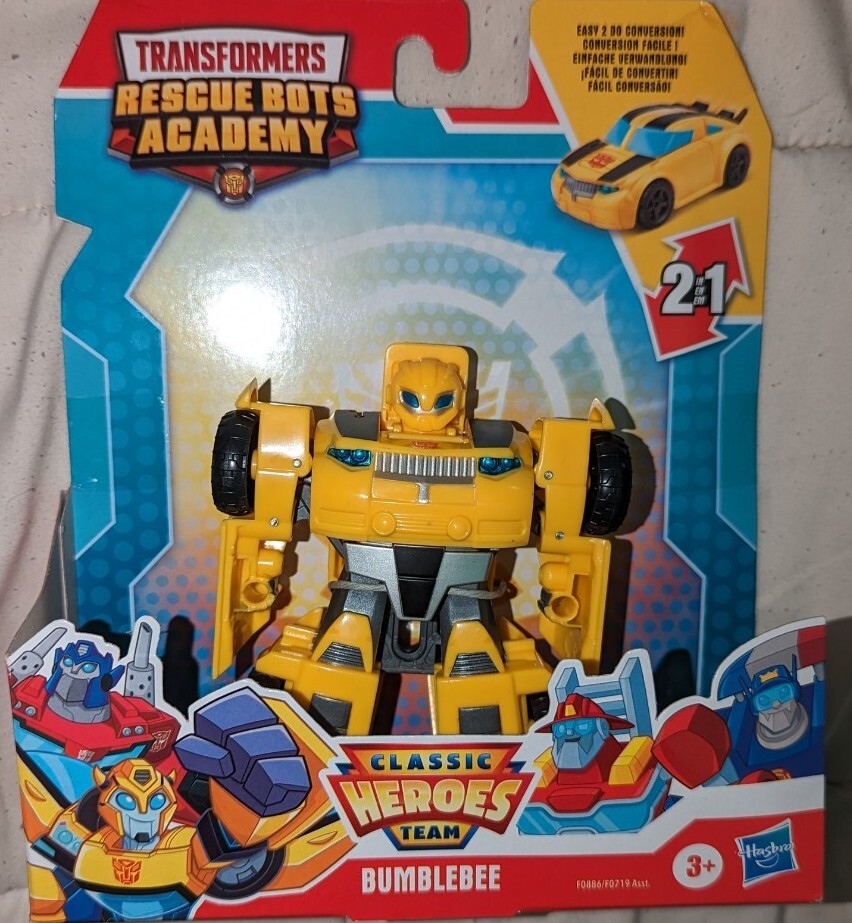 bumblebee hasbro playskool heroes transformers rescue bots