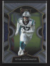 2020 Panini Select Yetur Gross-Matos RC #94 Carolina Panthers