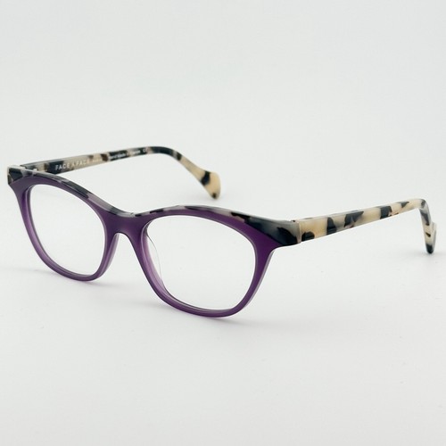 FACE A FACE Eyeglass Jodie 3 Purple/Tortoise Stylish France Specs Cat Eye - Picture 2 of 12