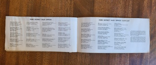 1966 Mustang Factory Original Owners Manual First Edition - Bild 7 von 7