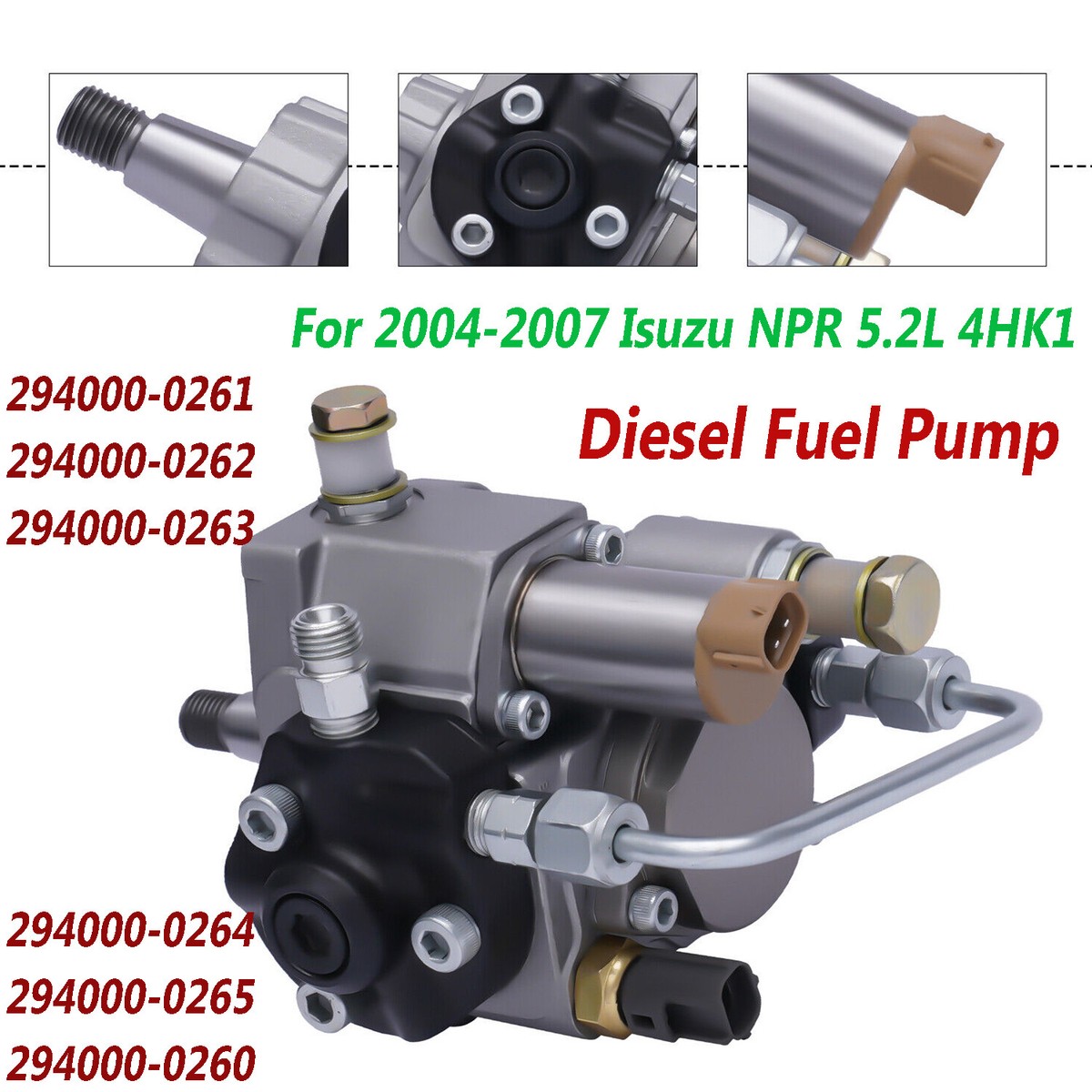 Diesel Fuel Pump 2901238860 294000-0266 Fits 2004 2005-2007