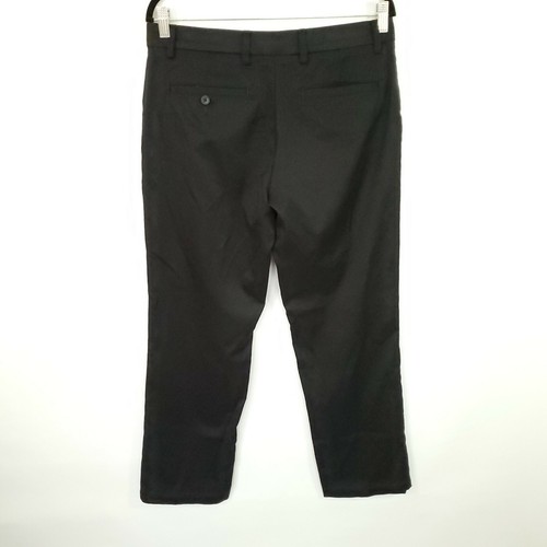 Pantaloni Amazon Essentials Uomo Classic Fit 32x30 Neri Gamba Destra Tasche Pantaloni - Foto 2 di 12