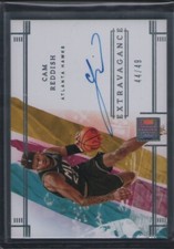 2021-22 Panini Impeccable - Extravagance Autographs #EA-CMR Cam Reddish /49