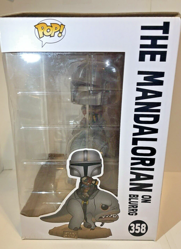 Funko POP Deluxe The Mandalorian en Blurrg #358 - Imagen 2 de 7