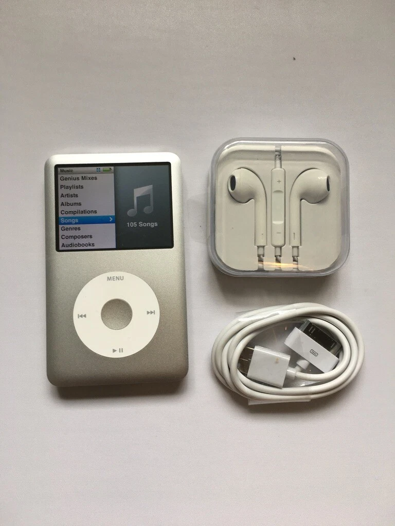 Preços baixos em Apple iPod clássico 7th Geração Prata 160 GB | eBay