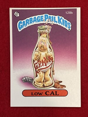 RARE Garbage Pail Kids GPK Non Die-Cut ERROR Card OS4 Series 4 128b Low Cal  | eBay