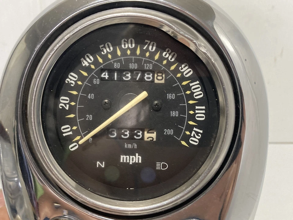 1996 Kawasaki Vulcan 800 Gauges (Some Dents On Trim) (41,500 Miles) (OEM) Foto 3 de 4