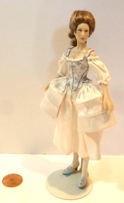 MARIA JOSE SANTOS DOLLHOUSE MINIATURE LADY DOLL BY Carabosse Dolls  LYNDA BAUER